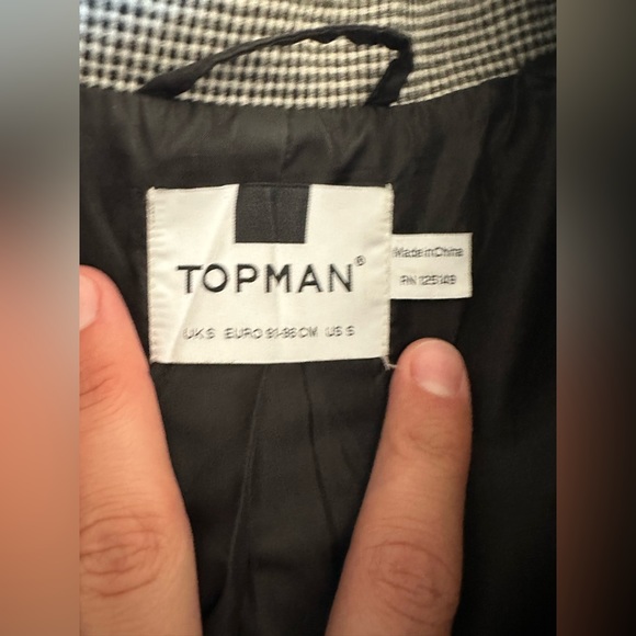 Top Man Wool Blend Over Coat - Picture 4 of 6